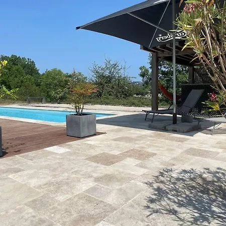 Villa Kevin Piscine, Pool House Et Petanque 6 A 8 Personnes Villefranche-de-Rouergue Exterior photo